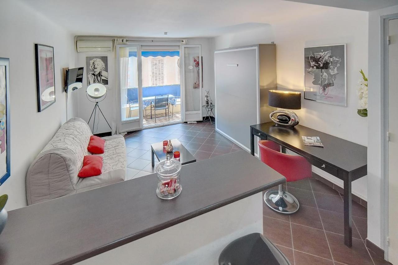 IMMOGROOM - Studio - Terrace - AC - Central Cannes Esterno foto